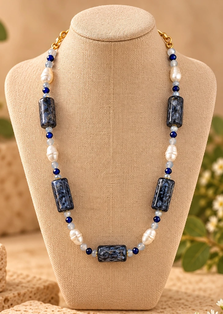 Ocean Serenity necklace, bracelet and earrings