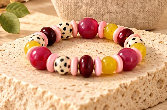 Sunset Fiesta bracelet — supplied product photograph