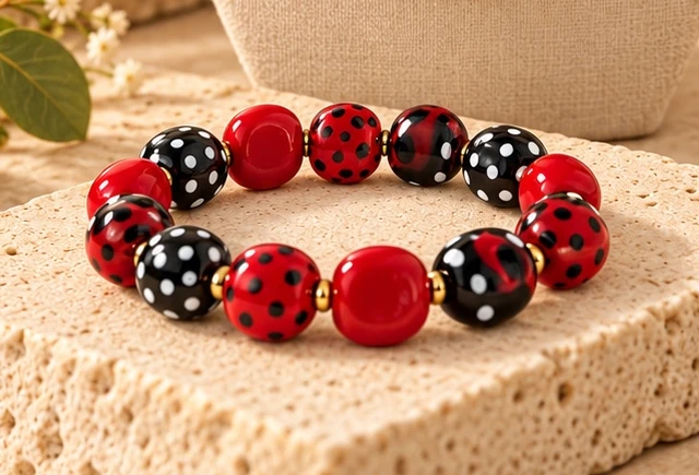 Scarlet Dot bracelet — supplied product photograph