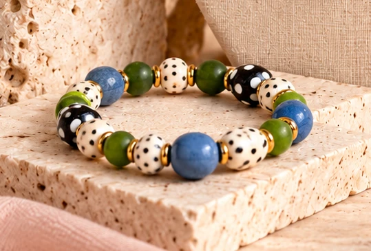 Botanical Charm bracelet — supplied product photograph