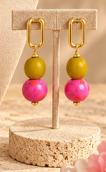 Candy Pop earrings — supplied product photograph