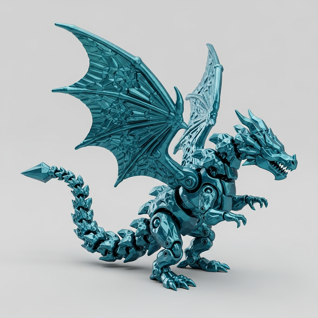 Winged Crystal Dragon