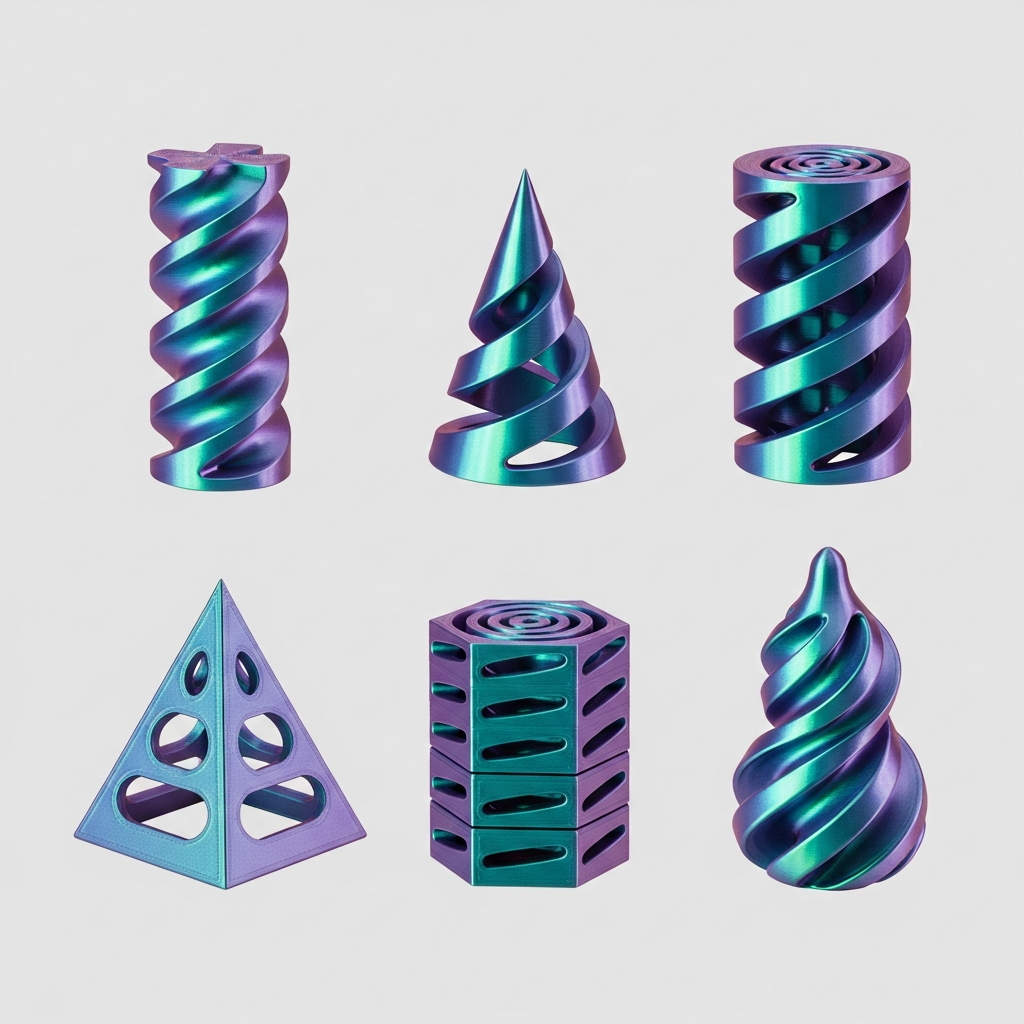 Impossible Spiral Fidget Set (6-Pack)