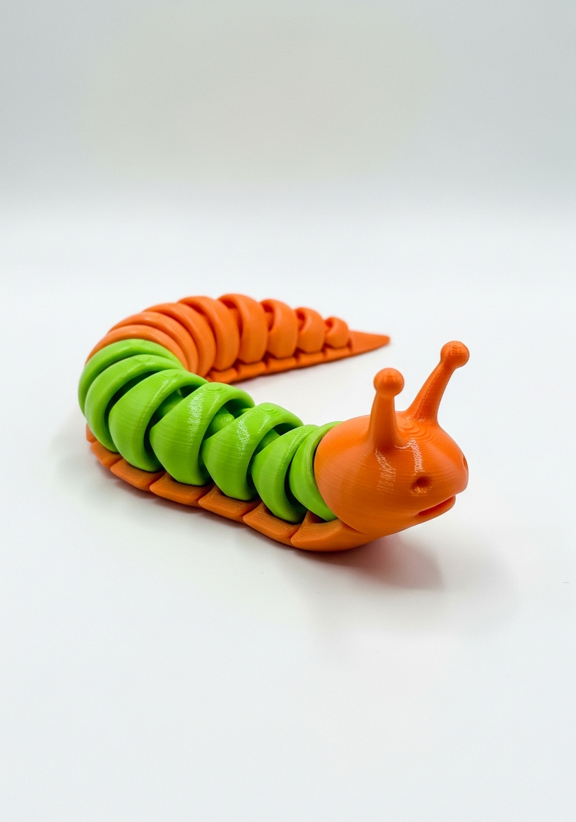 Articulated Fidget Slug