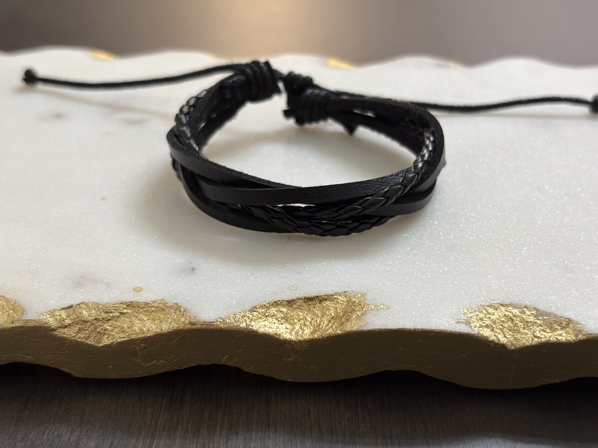Braided Leather Bracelet