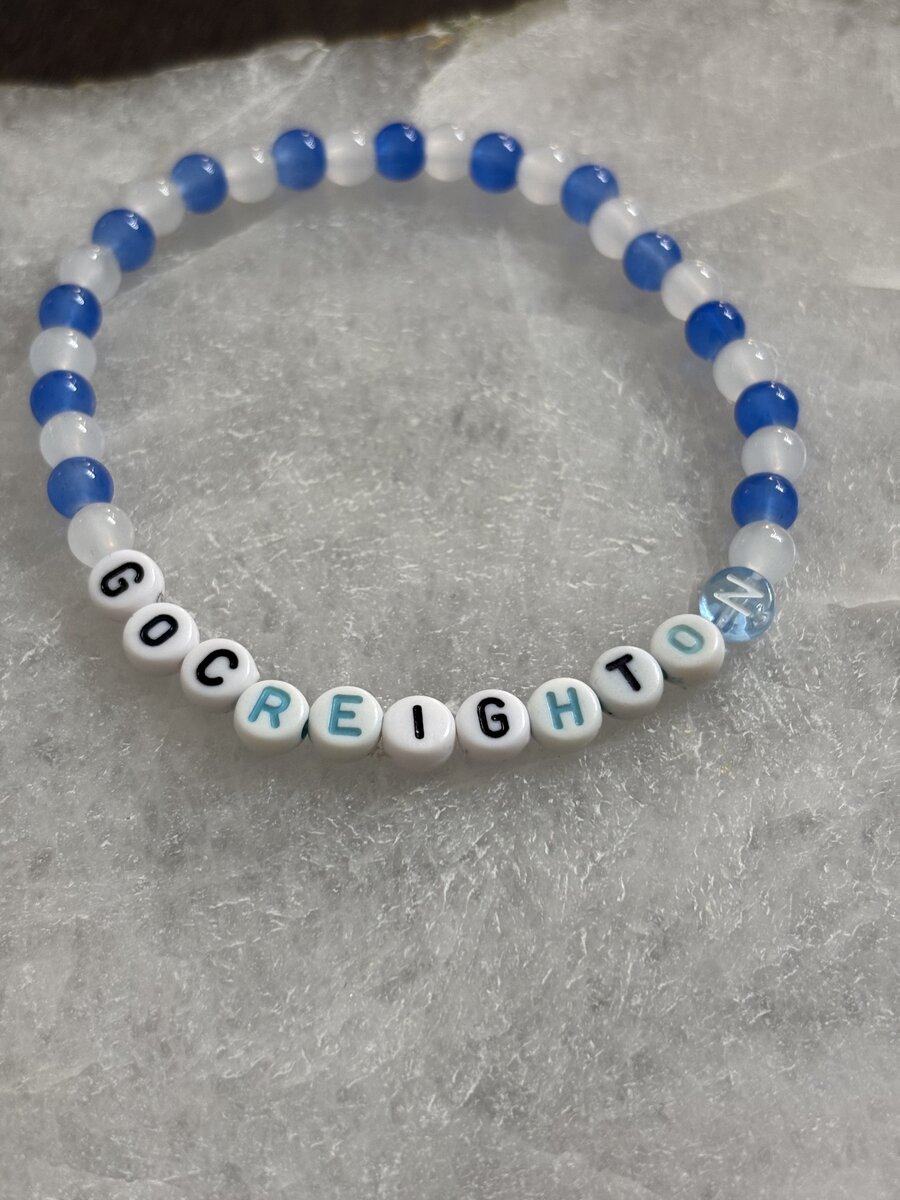 Go Creighton Spirit Bracelet