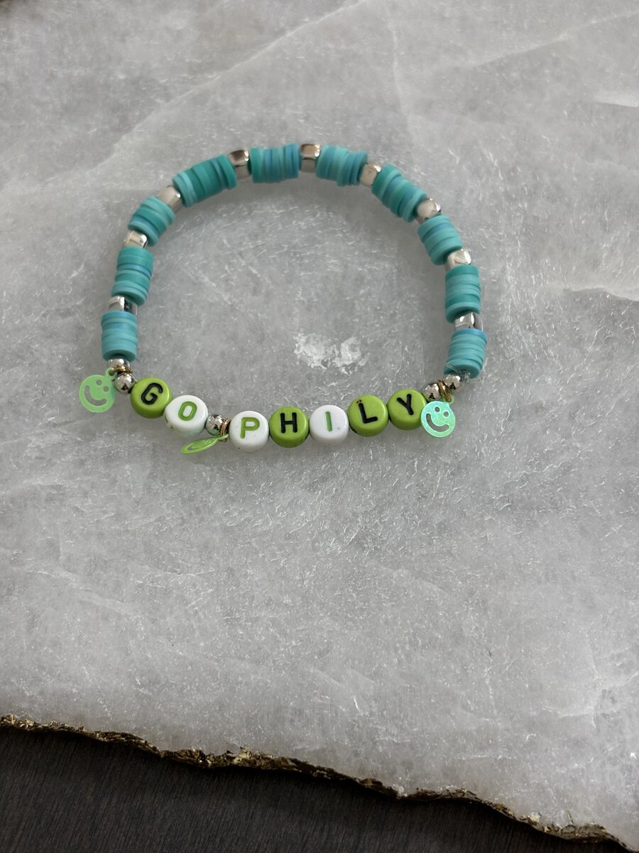 Go Philly Spirit Heishi Bracelet