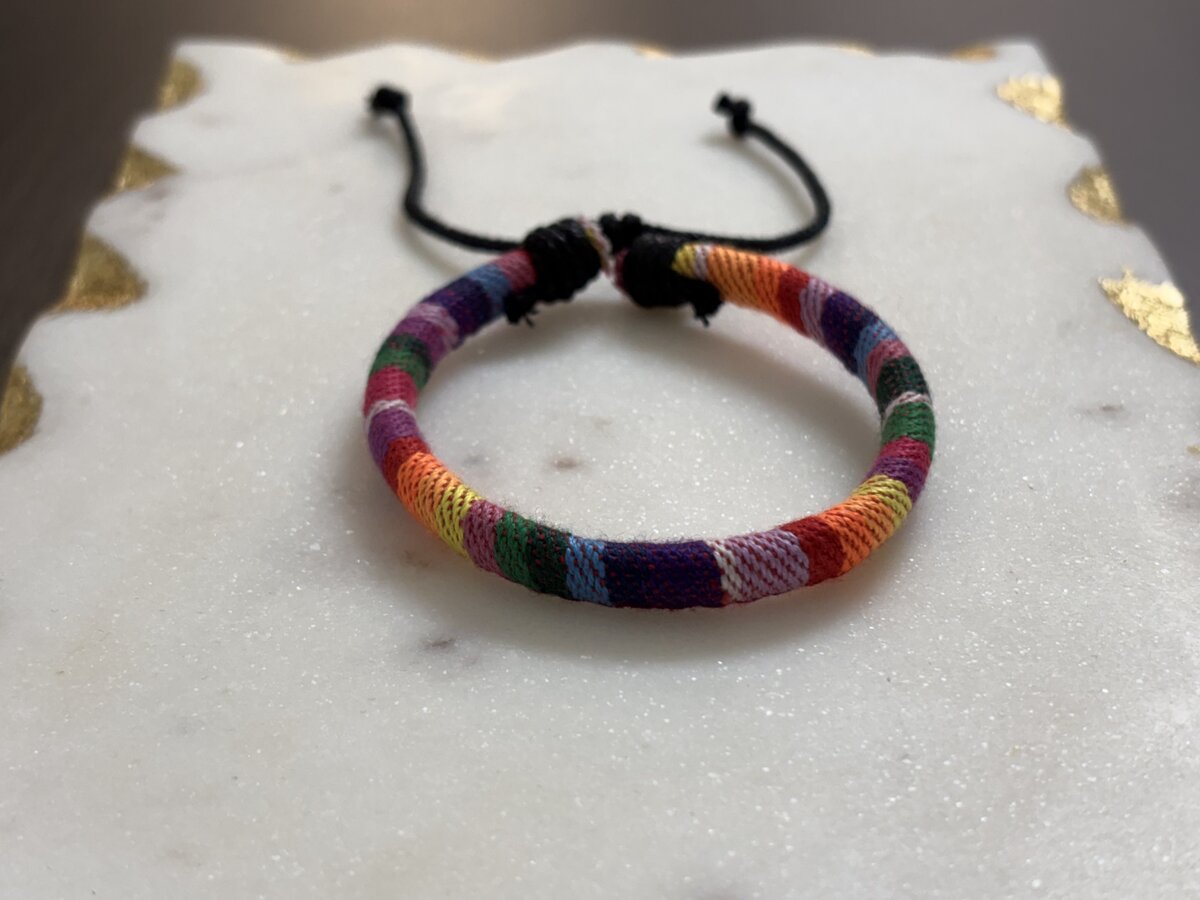 Woven Fabric Bracelet