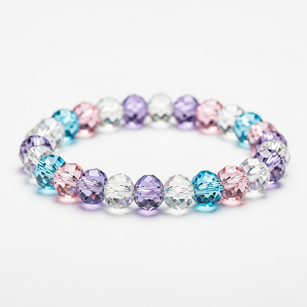 Sparkle Crystal Bead Bracelet