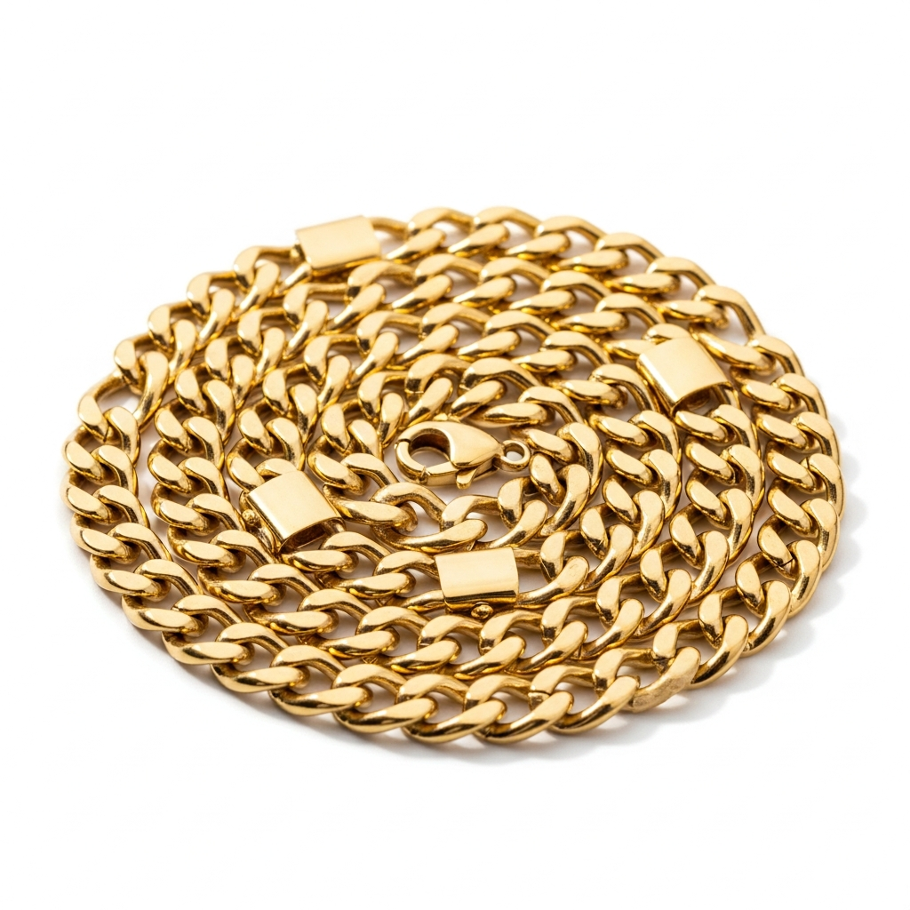 Gold Figaro Fashion Chain