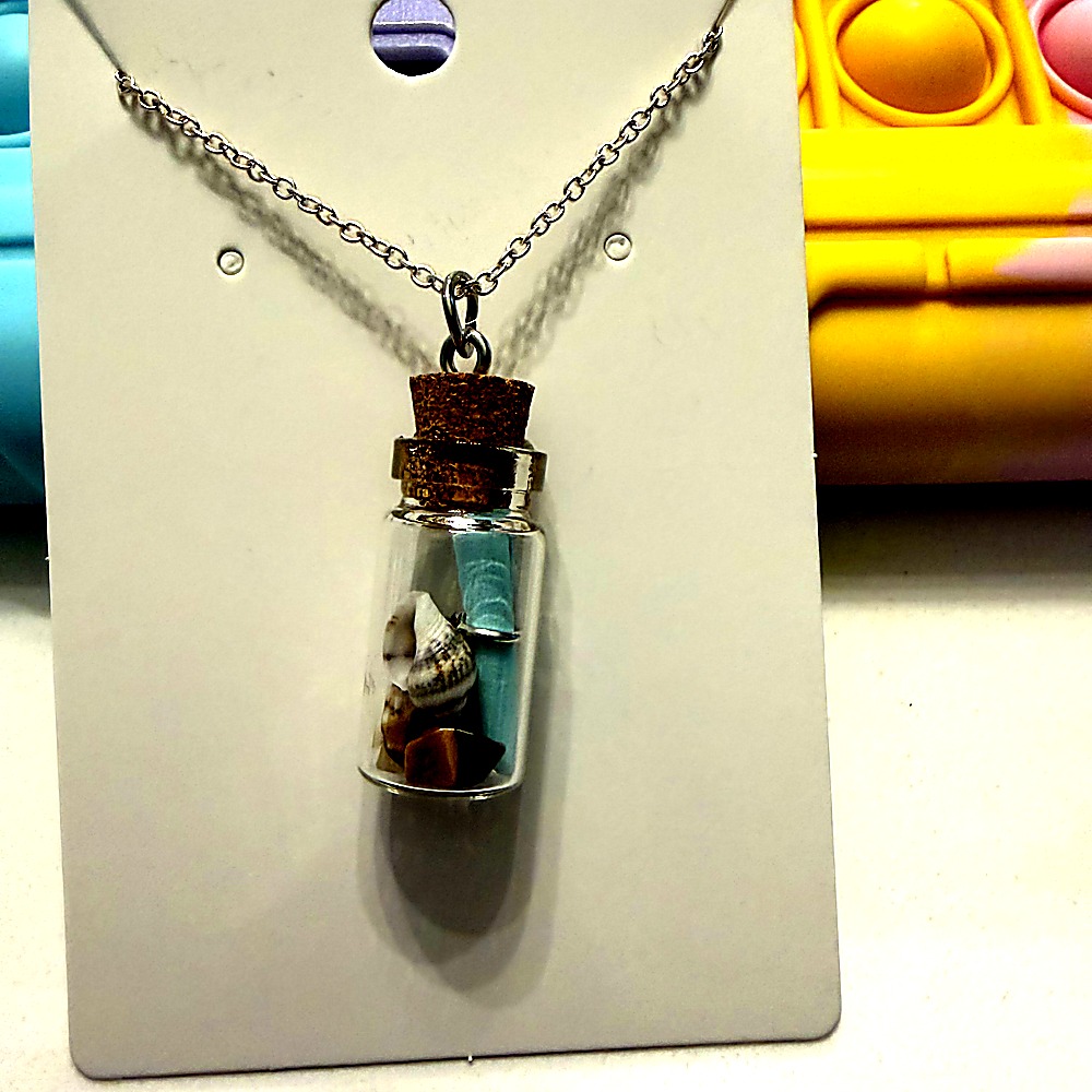 Ocean Treasure Bottle Necklace