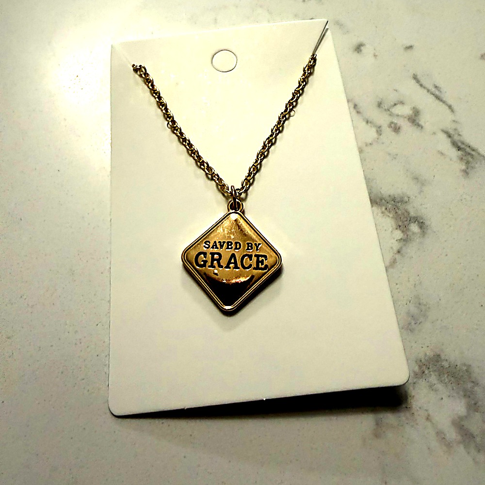 Saved by Grace Necklace