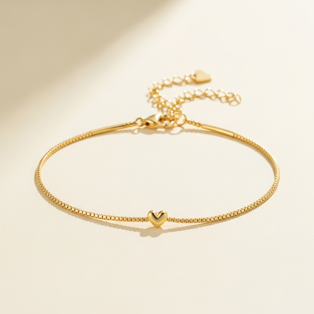 Welded permanent anklet with charms fitted by Trendlingzz in Omaha, Nebraska