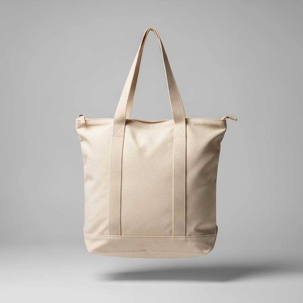 Natural Canvas Tote
